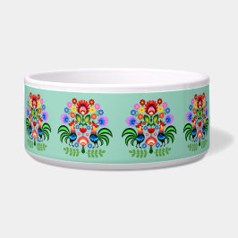 Tigela Padrões folclóricos