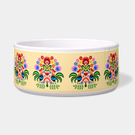 Tigela Padrões folclóricos