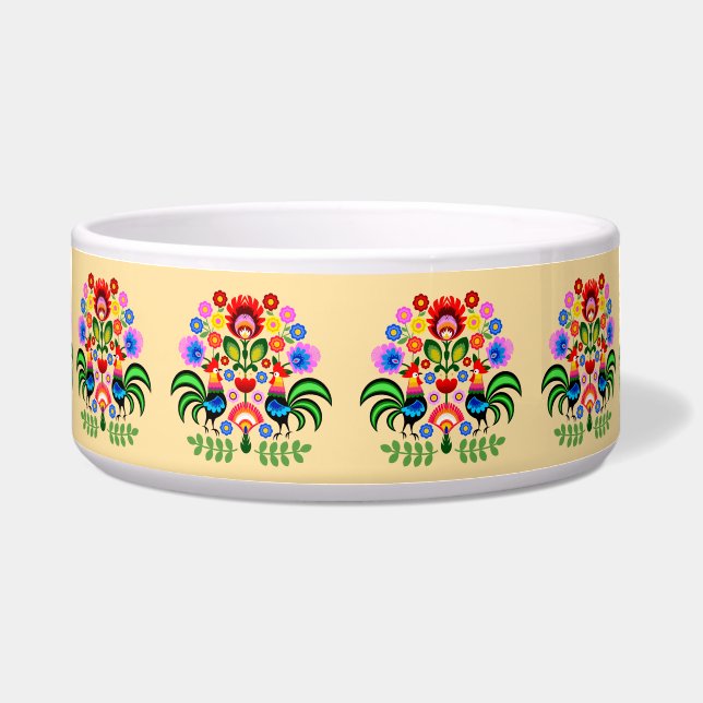 Tigela Padrões folclóricos (Frente)