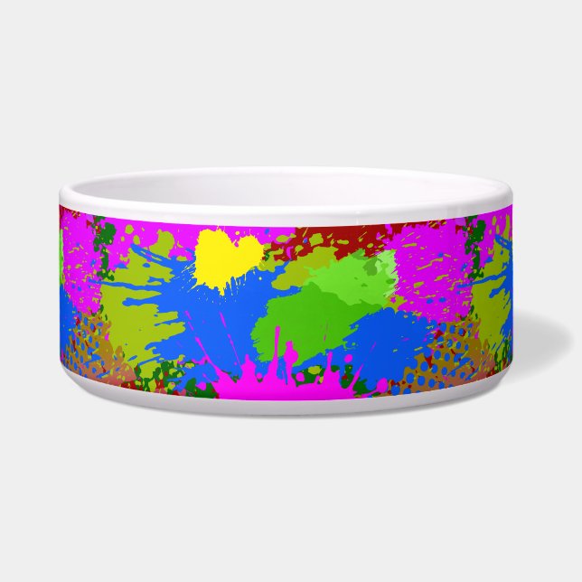 Tigela Paint Splash Patterno 3 (Frente)