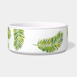 Tigela Palmas Tropicais