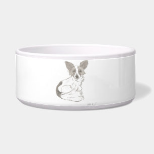 Tigela Papillon Sketch Pet Bowl