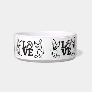 Tigela para Cachorro Amor Pet Dachshund