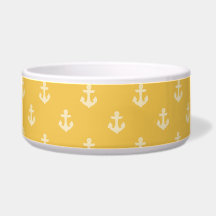 Tigela para cachorro ancorada em Sunshine Amarelo