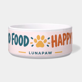 Tigela para Cachorro Boa Comida Bom Humor | Patas