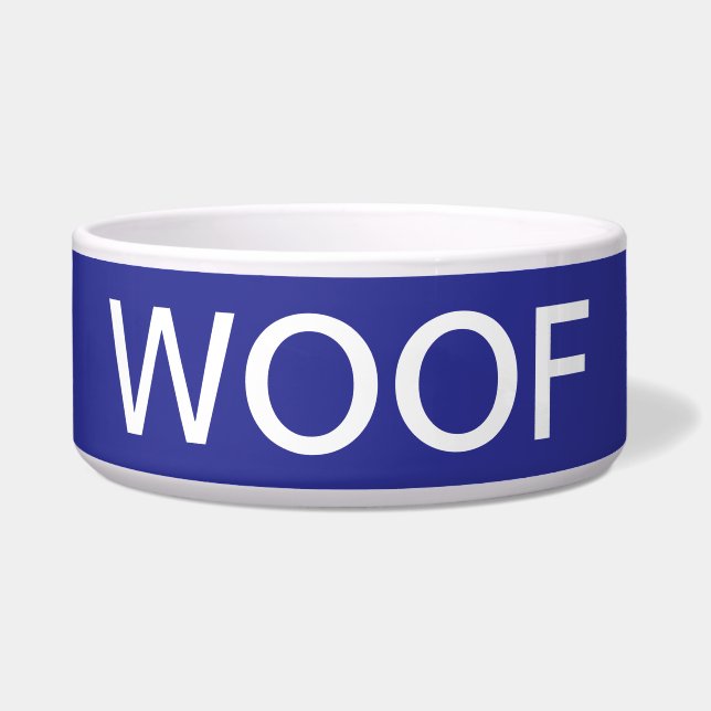 tigela para cachorro WOOF (Frente)