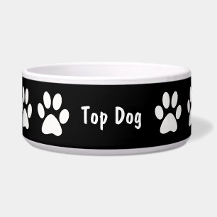 Tigela para Cão Grande Impressões de Pata