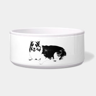 Tigela Para o Corgi em Casa