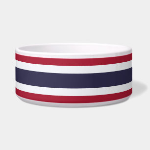 Tigela para Pet com Bandeira da Tailândia