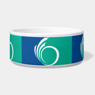 Tigela para Pet com Bandeira de Ottawa