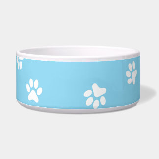Tigela para Pet com Pegada de Pata Grande