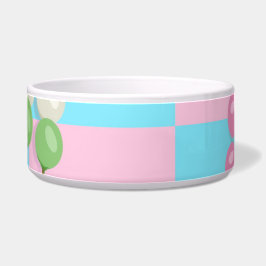 Tigela Pasta Azul Cor-de-rosa com controlo Dango Cerâmica