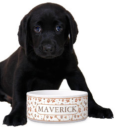 Tigela Patas e Ossos Personalizados