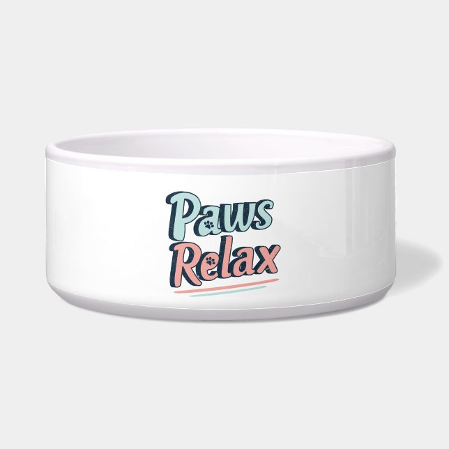 Tigela Patas Relaxam (Frente)