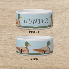 Tigela Pato de Pato Pato Cachorro Azul Claro Pet