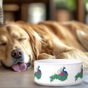 Tigela Peacock e Lotus