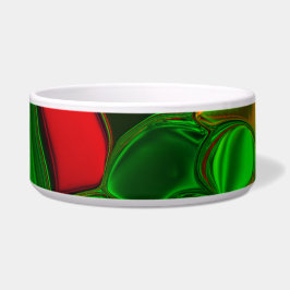 Tigela Pedaços de cores, círculos e formas arredondadas