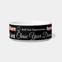 Pensa em PAWsitive Dog Bowl