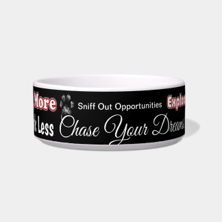 Tigela Pensa em PAWsitive Dog Bowl