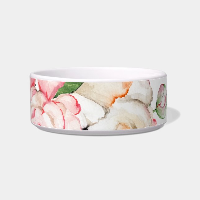 Tigela Peões de aquarelas de cor tenra (Direita)