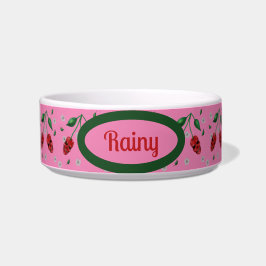 Tigela personalizada Cherry Skulls