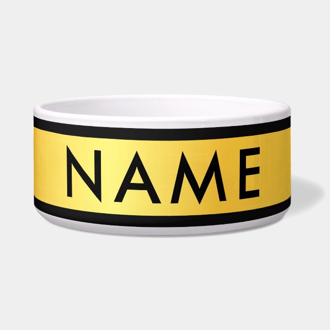 Tigela Personalizada para Animais de Estimação Gra (Frente)