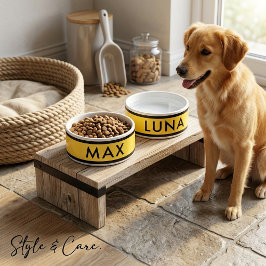 Tigela Personalizada para Animais de Estimação Gra