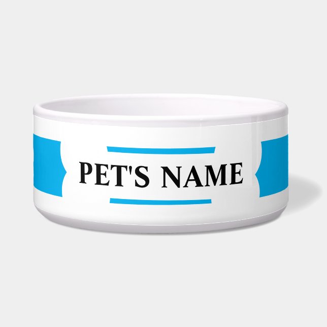 Tigela Personalizada para Cachorro com Desenho de  (Frente)