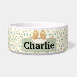 Tigela Personalizada para Cachorro com Nome do Pet