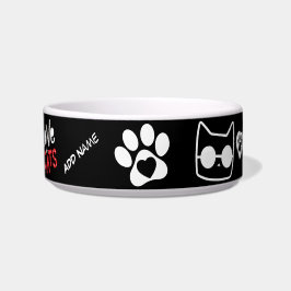 Tigela Personalizada para Gatos - Presente Persona