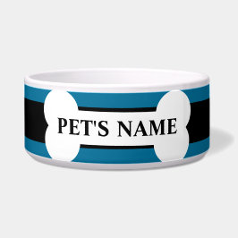 Tigela Personalizada Para Pet Com Design De Osso