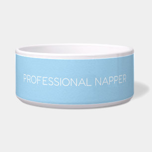 Tigela Personalizada para Pet – “Napper Profission