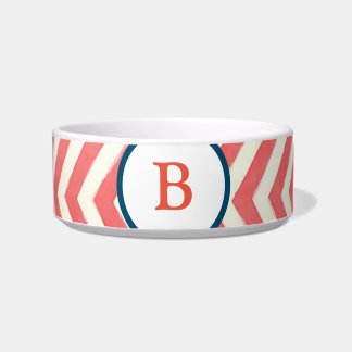 Tigela Personalizado, vermelho xadrez, azul branco