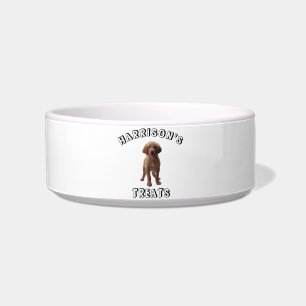 Tigela Personalizar Cachorro Personalizado, a Foto do Nom