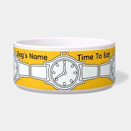 Tigela Personalizar o nome do cão hora de comer