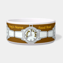 Personalize o Nome do Cachorro Hora de Comer Comid