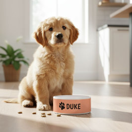 Tigela Personalized dog bowl with pet's name