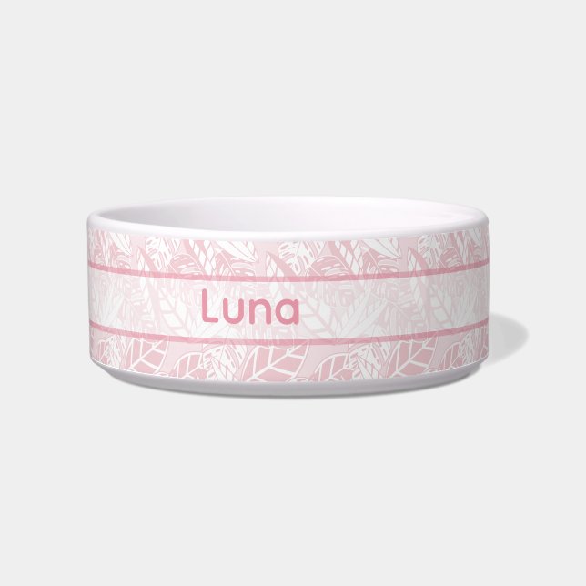 Tigela Personalized Pet Bowl with foliage (Frente)