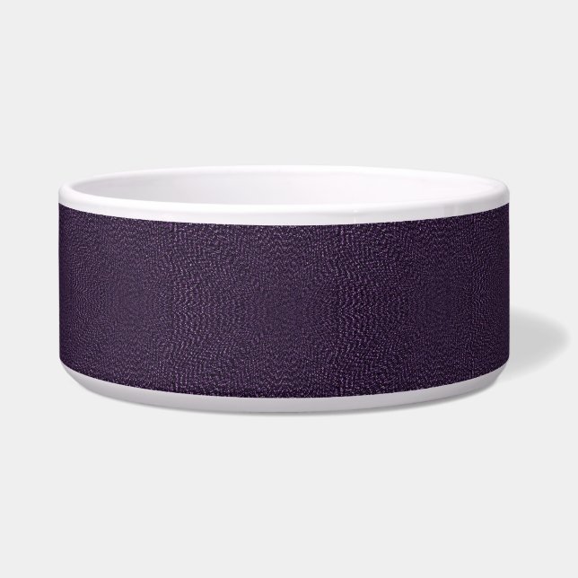 Tigela Pet Bowl Abstrato Roxo (Frente)