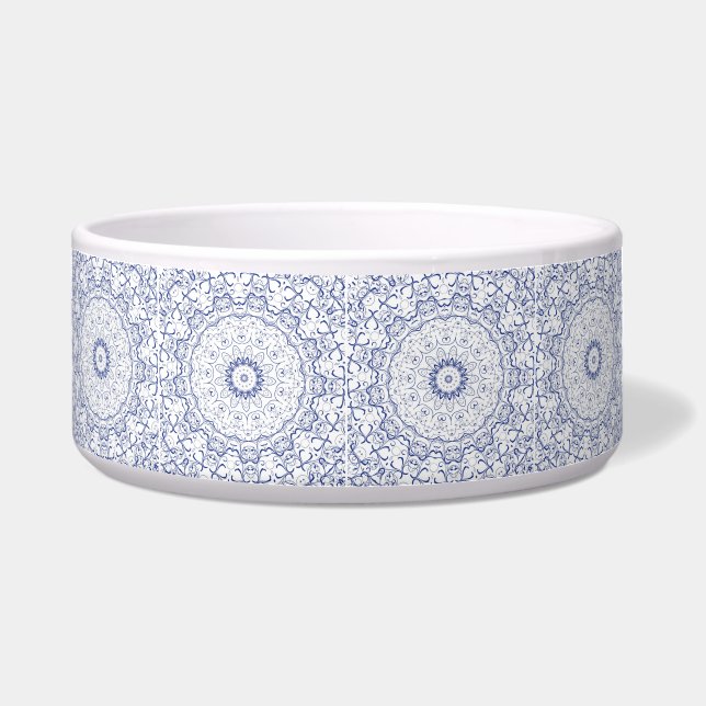 Tigela Pet Bowl Azul (Frente)