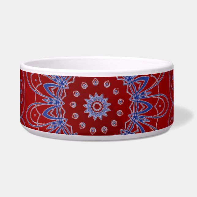 Tigela Pet Bowl Azul (Frente)