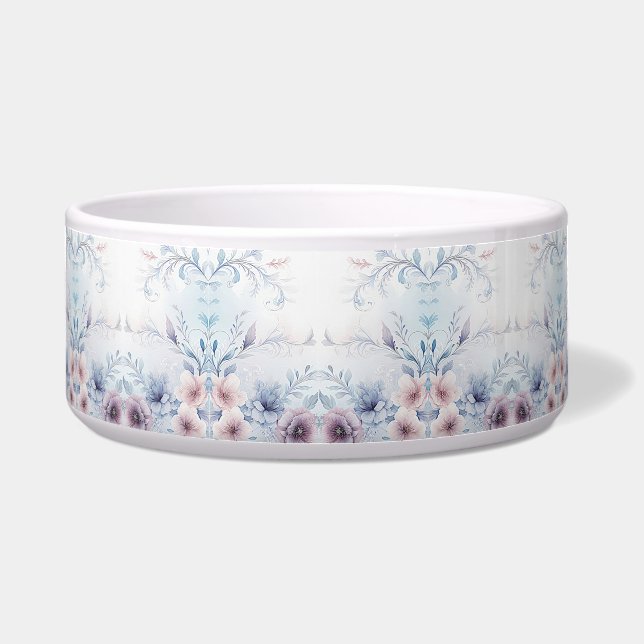 Tigela Pet Bowl - Azul Cor-de-água, Cor-de-rosa (Frente)