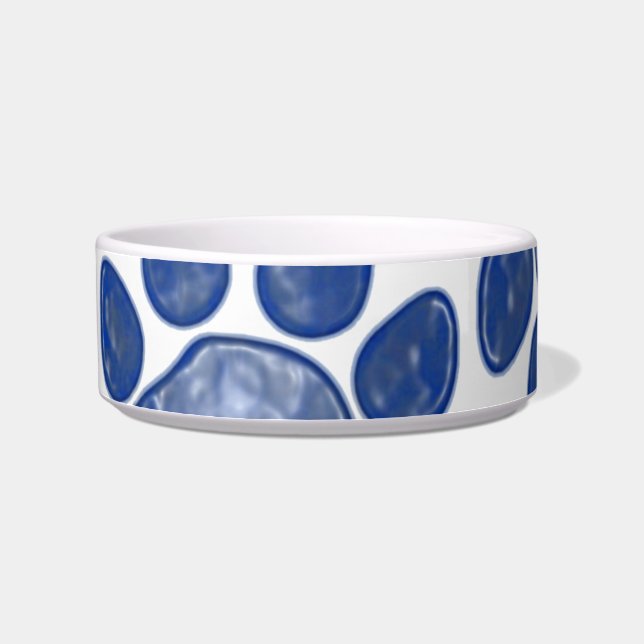 Tigela Pet Bowl Azul Dimensionável (Esquerda)
