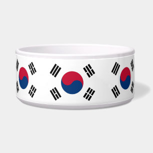 Tigela Pet Bowl, Bandeira da Coreia do Sul