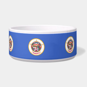 Tigela Pet Bowl, Bandeira do Estado do Minnesota