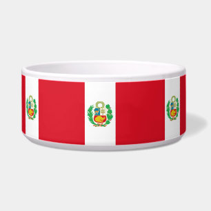Tigela Pet Bowl, Bandeira do Peru