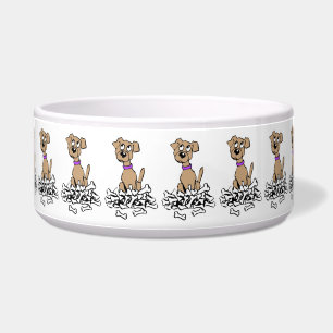 Tigela Pet Bowl/Cão com Osso