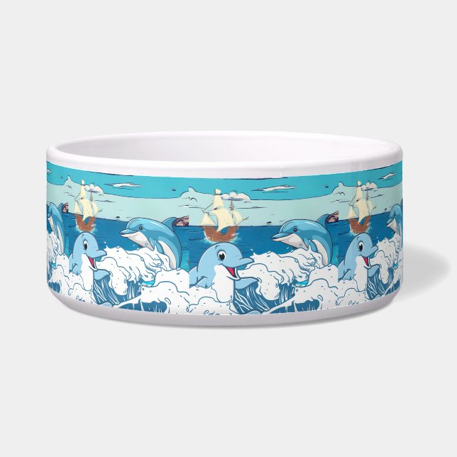 Tigela Pet Bowl Cerâmica (Frente)