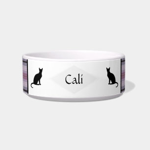 Tigela Pet Bowl, cerâmica, Design rosa - HAMbWG