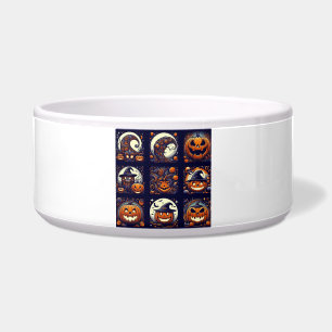Tigela Pet Bowl Cerâmica do Halloween